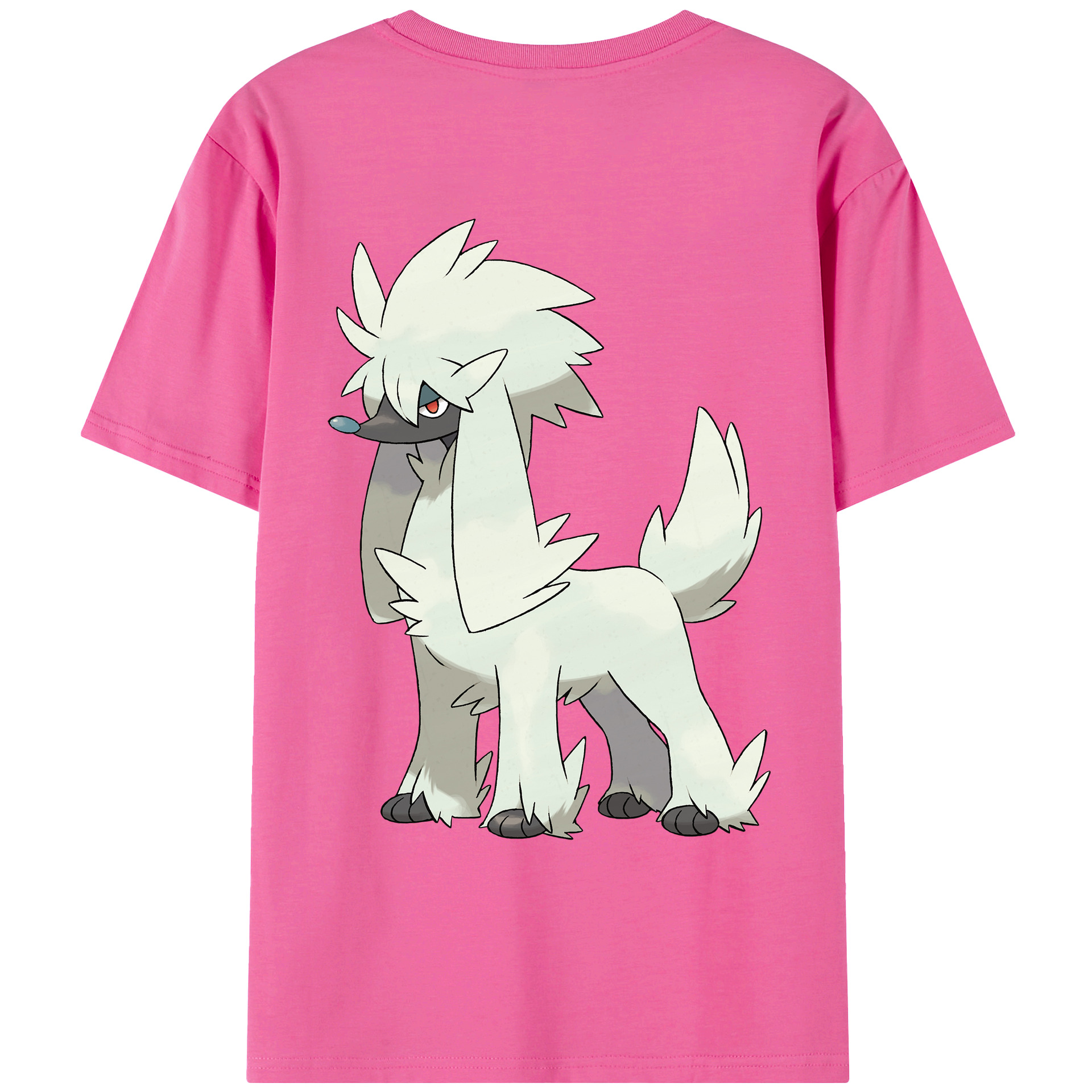 （画像用） ポケットモンスター Pokémon レディース半袖Tシャツ(バックプリント)